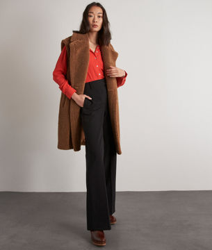 Picture of TITIA RED COTTON GAUZE SHIRT